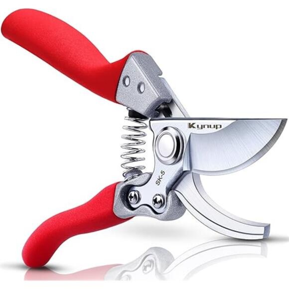 Pruning Shears, Gardening Pruners Scissors, Professional Bypass Hand Shears - Picture 7 of 7